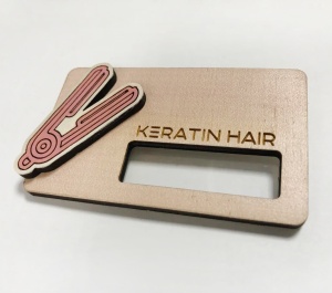 Бейджи из дерева (фанера)