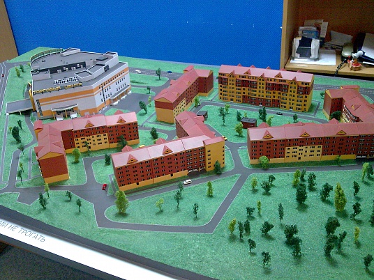 Изготовление архитектурных моделей, проектов зданий, городов.