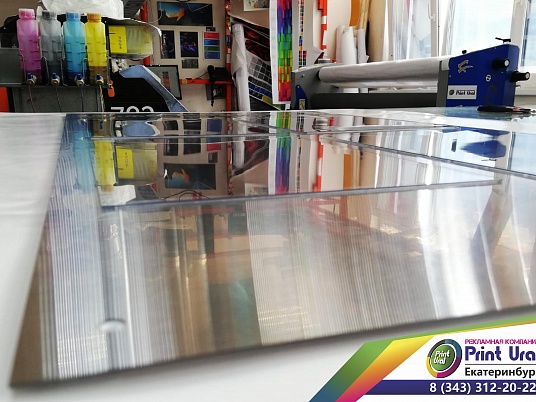 Стенд из нержавейки