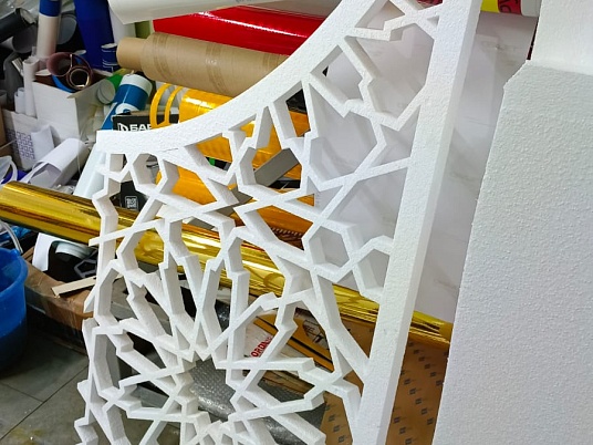 Лазерная резка пенопласта