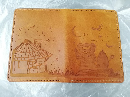 Гравировка на коже