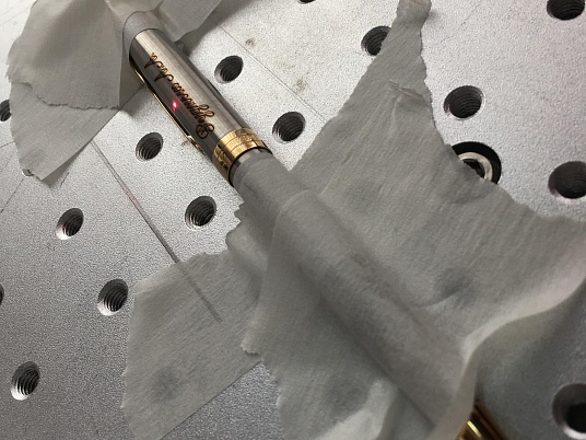 Гравировка на ручке