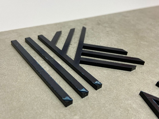 Таблички с объемными буквами