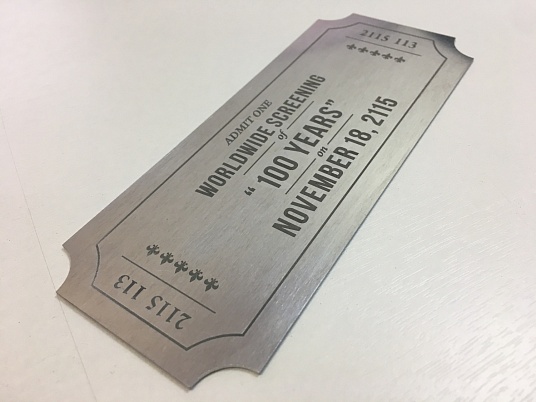 Шильдики из алюминия