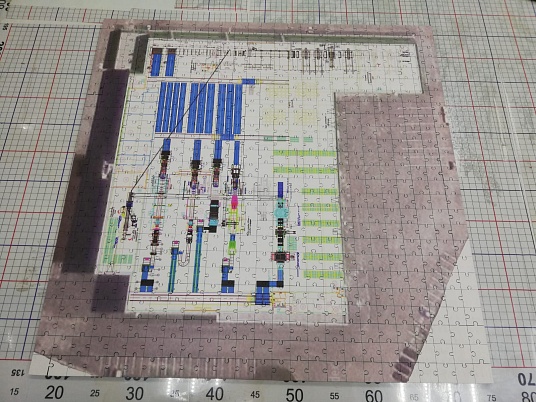 Изготовление пазлов