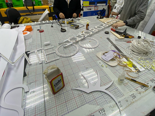 Изготовление световой вывески Mosteo 